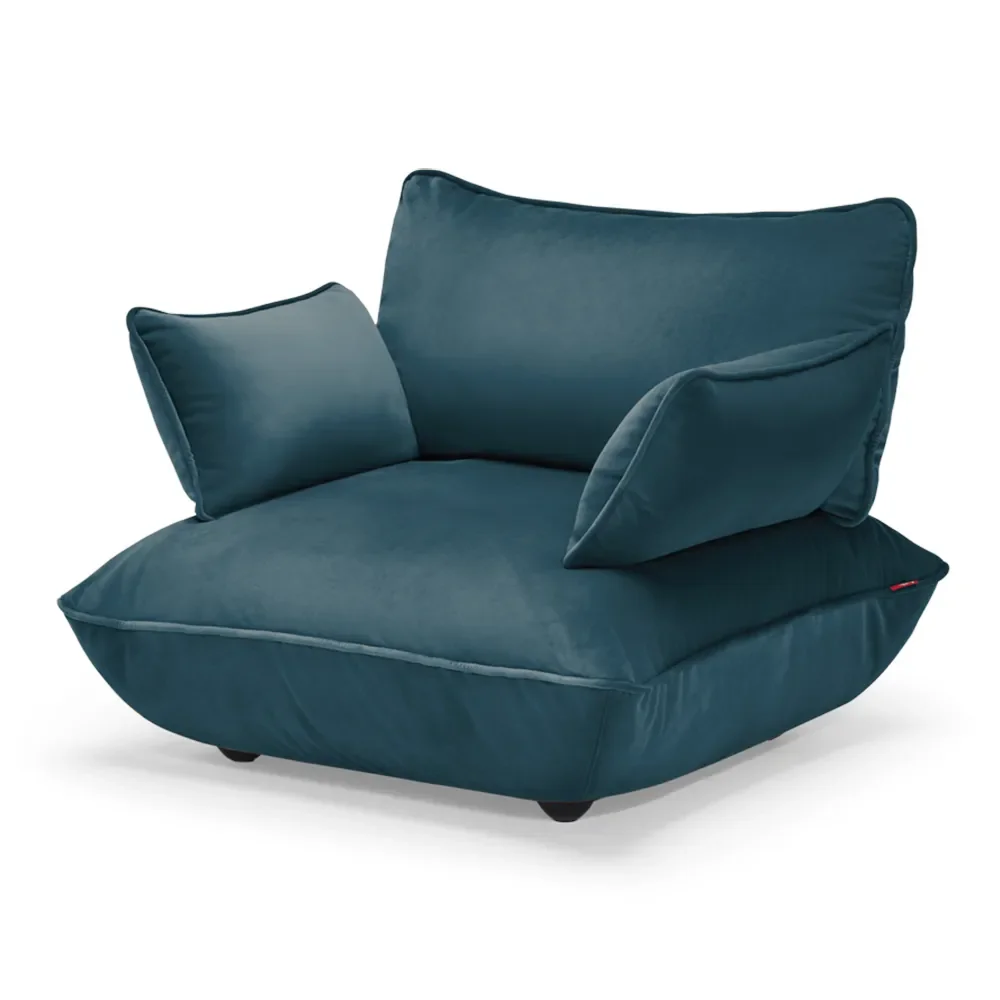 Fatboy, Sumo Loveseat Velvet Recycled Petrol